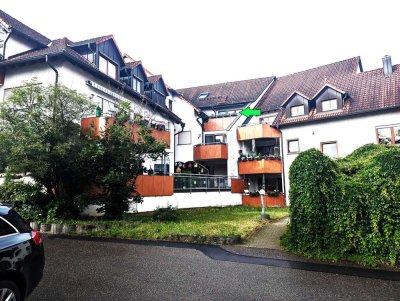 Schöne helle Maisonette-Wohnung mit Blick ins Jagsttal im 2. OG