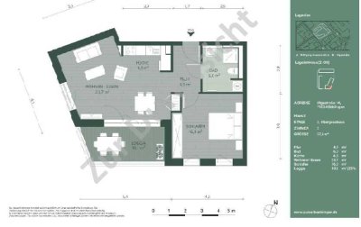 Exklusive 2-Zimmer-Wohnung mit gehobener Innenausstattung mit EBK in Böblingen