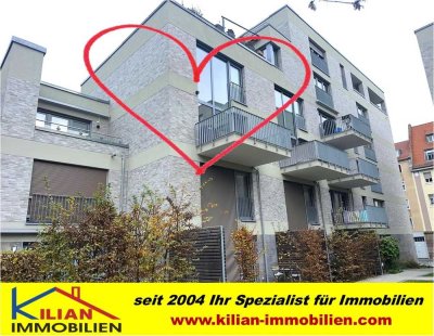 KILIAN IMMOBILIEN! LUXUS LIFESTYLE 2  ZI.  ATELIER AUS 2020 MIT 82 M² IN NBG -MUGGENHOF! EBK *AUFZUG