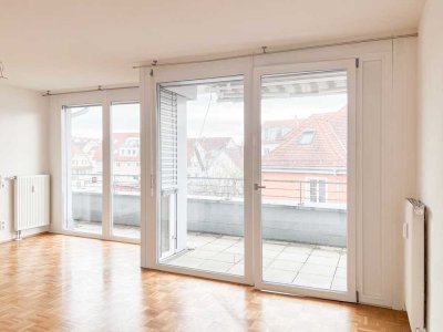 Barrierefreie 2-Zimmer-Wohnung mit Balkon im Zentrum von Tettnang