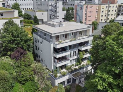 Traumhafte Penthouse-Wohnung mit großer Dachterrasse in Top-Lage von Kassel-Wehlheiden