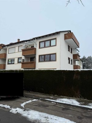 Ansprechende 3-Zimmer-Wohnung mit Balkon in Bad Wörishofen inkl. Stellplatz