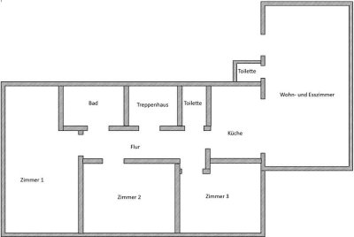 Schöne 4-Zimmer Wohnung in Horb am Neckar mit großem Garten