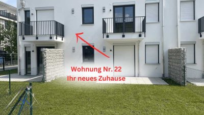 Neubau - Nachhaltig - Zukunftsorientiert: 2-Zi.-Wohnung ca. 78 m² m. zwei Balkonen in Germering