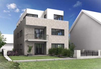 Nachhaltigkeit trifft auf Wohnkomfort! Neubau EG-Wohnung, KFW 40 NH Standard