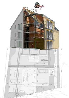 Mühldorf Zentrum, Lände, Erstbezug,  5-Raum-Wohnung, gehobene Ausstattung