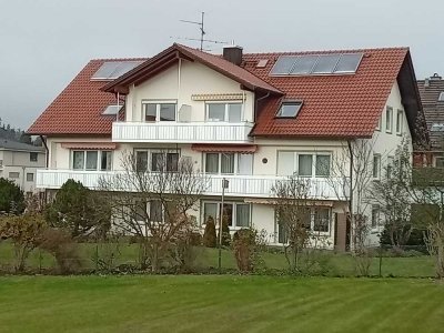 Helle DG-Wohnung zur Miete 
Nähe Zentrum in Bad Wörishofen