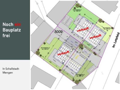 Nur noch eine Doppelhaushälfte in Schallstadt-Mengen frei. Max. KFW-Förderung! inkl. Grundstück!