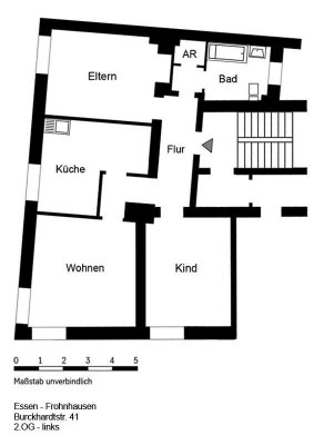 Frisch Renovierte 3 -Zimmer Wohnung in Frohnhausen