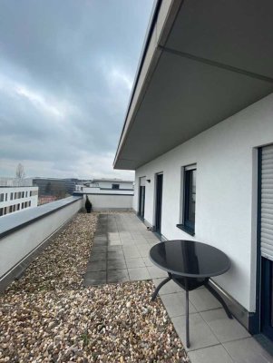 Penthouse Wohnung mit riesiger Dachterrasse in Ossendorf