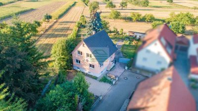 Ruhig gelegenes Ein- bis Zweifamilienhaus am Ortsrand von Zunsweier