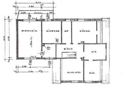 Erstbezug nach Sanierung mit Balkon: Schöne 4,5-Zimmer-Wohnung in Gemünden (Felda)