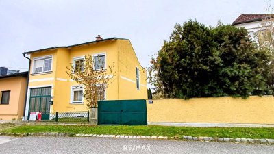 Einfamilienhaus auf Doppelgrundstück in Pöttsching mit Stadl und Garage