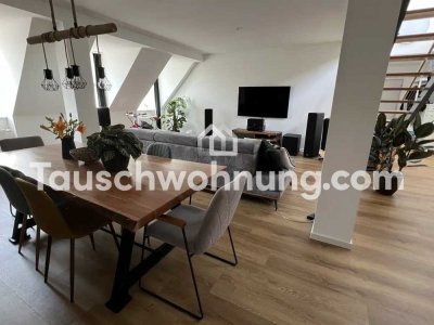 Tauschwohnung: Einzigartige Maisonette im Waldstraßenviertel