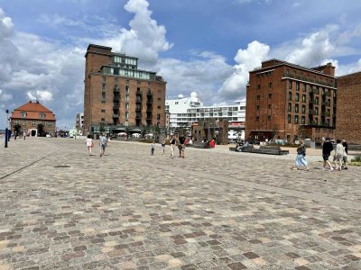 Ostsee Kapitalanlage Ferienwohnung mit Hafenblick im Denkmal Ohlerich Speicher Wismar Hafen