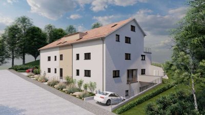 Moderne 4-Zimmer-Wohnung mit Balkon im Betreuten Wohnen im Herzen von Schörzingen