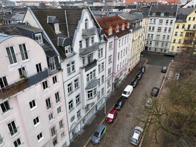 Vermietete 2-Raum-Wohnung mit modernem Schnitt in gepflegtem MFH