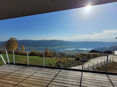 Modernes Wohnhaus mit traumhaftem Panorama- und Seeblick auf den Ossiacher See!