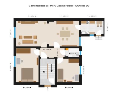 Charmante 4-Zimmer-Wohnung in bester Citylage von Castrop-Rauxel