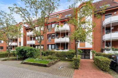 Bremen-Findorff: Attraktive Maisonettewohnung mit TG-Stellplatz und zus. Raum im Dachgeschoss