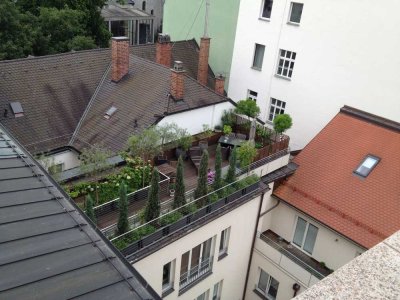 Sensationelle 3-Zimmer-Dachterrassen-Wohnung mitten in der Regensburger Altstadt