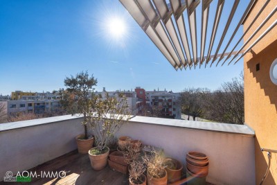 Sonnige Terrassenwohnung am Liesingbach