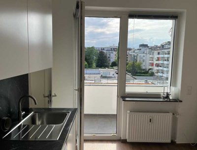 modernisierte 1-Zimmer-Wohnung mit Einbauküche in Flingern Nord