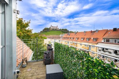 Exklusive Maisonette-Wohnung in Würzburg City