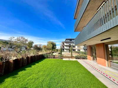 Traumhafte 2 Zi-Premium-Gartenwohnung, Erstbezug im Bezirk Mödling, inkl. Parkplatz u. Einbauküche