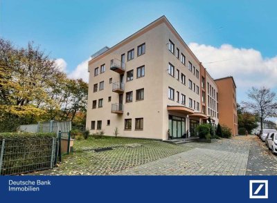 Sicher und solide: Vermietete 1-Zimmer-Wohnung mit Balkon + Tiefgaragenstellplatz in 90491 Nürnberg