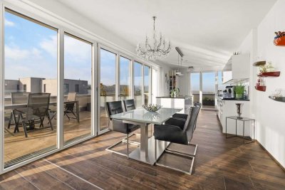 Penthouse mit Ausblick - barrierefrei mit dem Aufzug in Ihre Traumwohnung