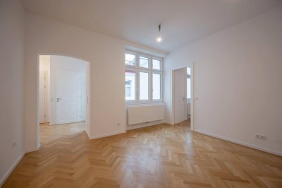 ++TBG6++ Fantastischer 2-Zimmer Altbau-ERSTBEZUG mit Balkon! Hofruhelage!!