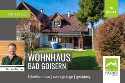 Charmantes Eckreihenhaus in sonniger Lage von Bad Goisern!