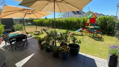 Stilvolle, neuwertige 3-Zimmer-Wohnung mit Garten in Kelsterbach