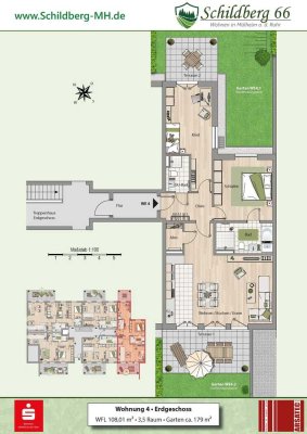 Schildberg 66 
Neubau von 17 Eigentumswohnungen