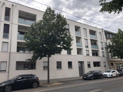 Moderne Singlewohnung mit Einbauküche und Balkon in Gohlis