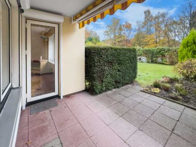 Schöne Erdgeschosswohnung mit sonniger Südwest-Terrasse