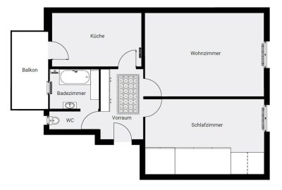 Charmante Altbauwohnung mit Balkon im Herzen von Innsbruck - Privatverkauf