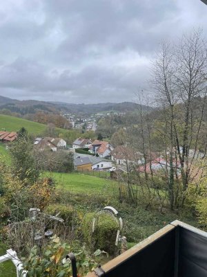 Provisionsfrei! Wunderschön gelegene 3-Zimmer-Wohnung, Balkon mit toller Aussicht in Wald-Michelbach