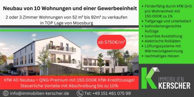 Exklusive Wohnen wie im eigenen Haus auf 90m² und Terrasse mit Garten! Whg 2 Spinnsee