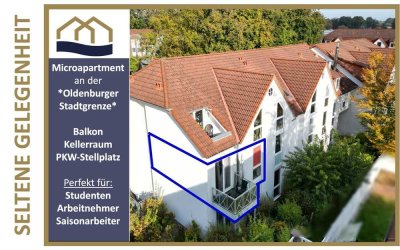 *Stadtgrenze Oldenburg-Alexandersfeld* TOP Apartment für Studenten / Arbeitnehmer / Saisonarbeiter