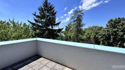 schöne Dachgeschosswohnung in absoluter Ruhelage | ZELLMANN IMMOBILIEN