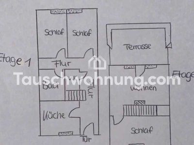 Tauschwohnung:  4/ Zim gegen 2oder 3Zim Küche ,Diele und Bad