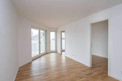 Jetzt einziehen, erster Monat mietfrei! Attraktive EG-Wohnung mit Garten: mit EBK, Fußbodenheizung