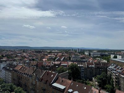Attraktive 3-Zimmerwohnung mit atemberaubendem Blick in der Südweststadt Karlsruhe