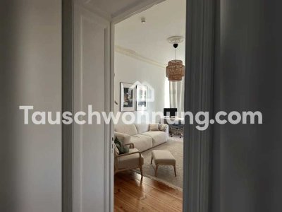 Tauschwohnung: Altbau-Wohnung mit Balkon und Stuck nahe Bhf. Lichtenberg