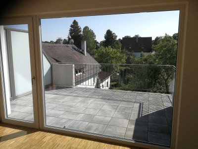 Geschmackvolle 2-Zimmer-Dachgeschosswohnung mit Dachterrasse in Landsberg am Lech