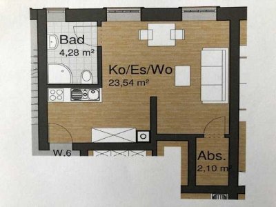 1-Zimmer-Wohnung im Zentrum von Rastatt