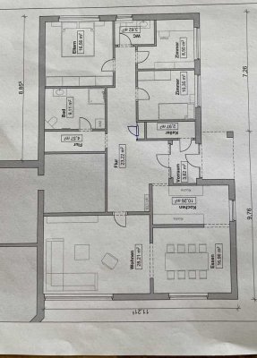 Erstbezug nach Sanierung  mit Einbauküche: Freundliche 4,5-Raum-EG-Wohnung in Haselünne