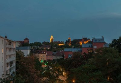 Lichtdurchflutete Traumwohnung mit spektakulärem Burgblick !